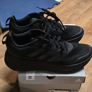 Adidas Questar Men's Running Shoes Black Sneakers Size 10 Brand New In Box